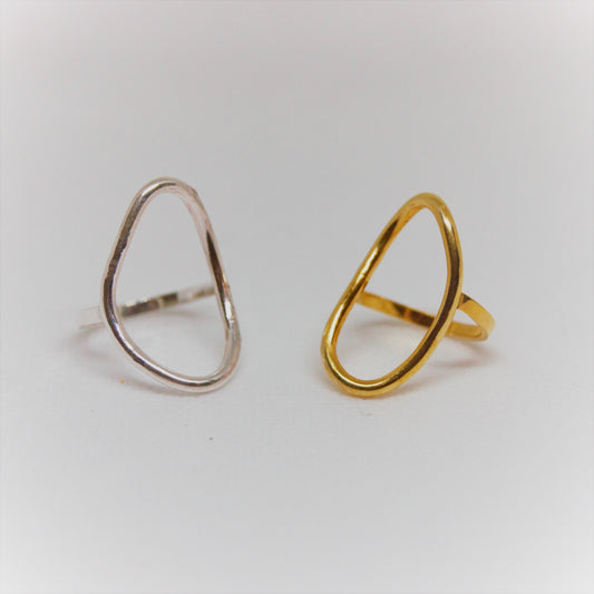 “La Vida” ring in sterling silver